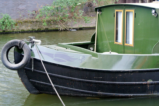 Boat On The Canal London