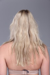 Fototapeta premium Asian Woman before make up hair style. no retouch, fresh face