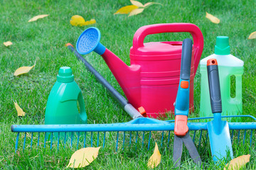 Инструменты для ухода за газоном