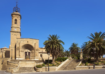 Colegiata de Santa Maria la Mayor in Caspe, Spain
