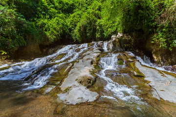 Naklejka na ściany i meble Rang-Reng Waterfall on Bali island Indonesia
