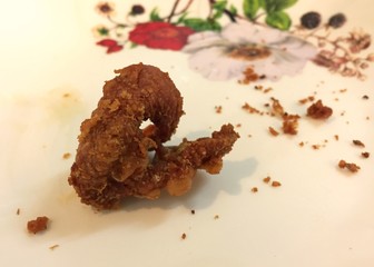 Last Crispy Chicken Skin at restaurant