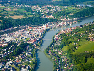 Passau von oben