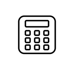 Calculator vector icon