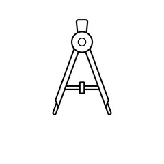 Measuring tool vector icon