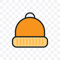 Hat icon vector