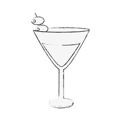 Cocktail bar drink icon vector illustration graphic design