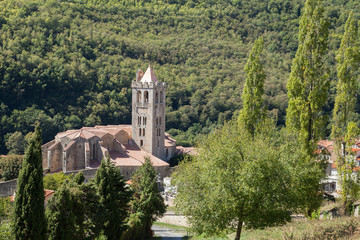 Naklejka premium L'église de Prats de Mollo