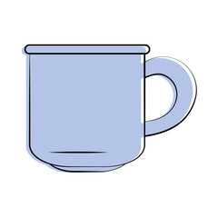 cup or mug icon image vector illustration design 