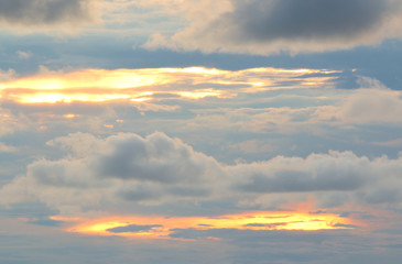 beautiful sky with clouds background.