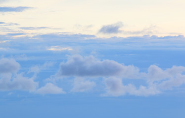 Naklejka na ściany i meble beautiful sky with clouds background.