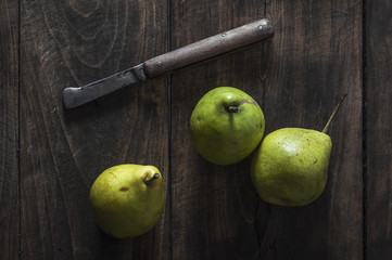 Healthy Organic Pears