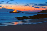Coucher de soleil à Saint-Malo
