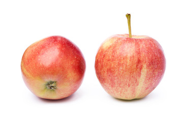 Fresh healthy apple isolated on a white background