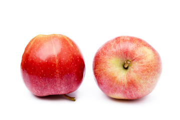 Fresh healthy apple isolated on a white background
