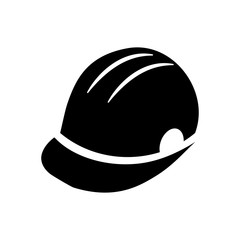  Icon of safety helmet - vector iconic design
