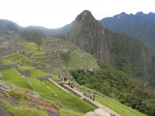 Fototapeta na wymiar Machu Pichu Peak