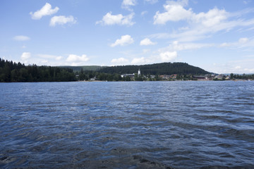 On Lake Titisee in the Black Forest, Germany