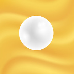 Realistic Natural White Pearl