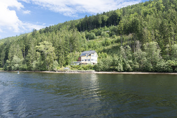 Fototapeta premium On Lake Titisee in the Black Forest, Germany