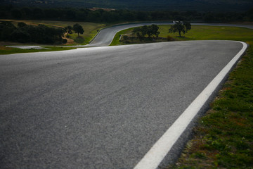 Circuito en paisaje