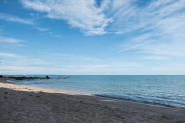 Obraz premium sea sand sun