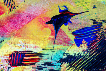 Abstract art background