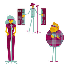 INDIE MUSICIANS.
collection of musicians and musical styles.