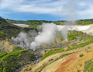 Fumaroles at Kamchatka