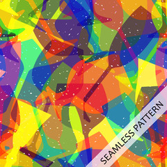 seamless abstract pattern with glasses