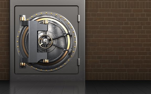 3d Metal Safe Vault Door