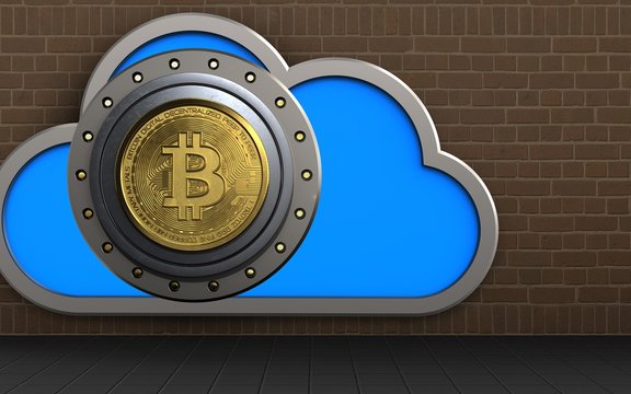 3d cloud bitcoin safe