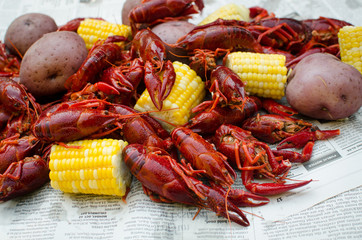 Crayfish boil