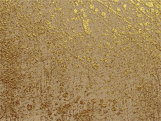 Gold grunge texture to create distressed effect.