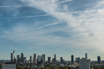 Fototapeta na wymiar Skyline von Frankfurt am Main