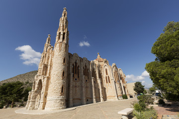 Obraz premium Sanctuary of Maria Magdalena in Novelda
