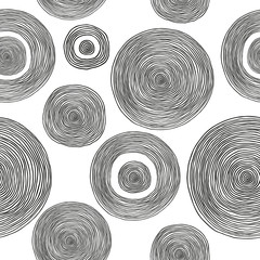 Seamless hand drawn pattern.