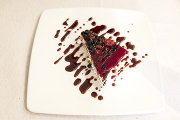 frutti di bosco con panna