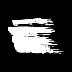 Template for business card, banner, poster, flyer, notebook, invitation with modern hand drawn ink grunge textures