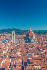 Fototapeta na wymiar Santa Maria del Fiore church in Florence