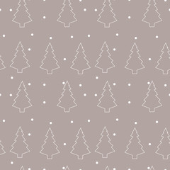 Christmas seamless pattern vector background