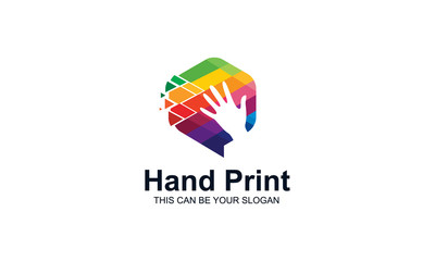 Hand Print Logo