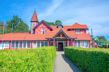 Post office building in Nuwara Eliya, Sri Lanka