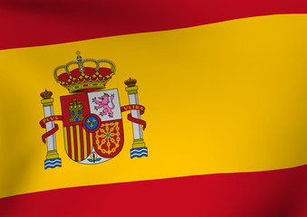 Obraz premium Spain flag