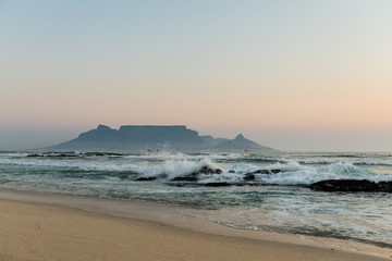 Cape Town (view from Bloubergstrand)