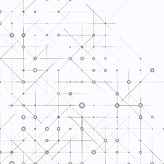 Geometric simple minimalistic background. Triangles dotted pattern. Vector illustration