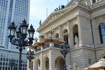 Fototapeta na wymiar Frankfurt Alte Oper