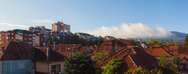 Cacak Town in the Morning