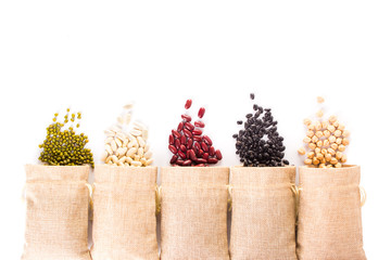 Different types of grains