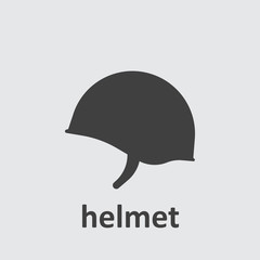 Soldier helmet icon